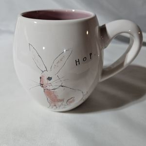 Rae Dunn Hop Bunny Coffee Mug Cup